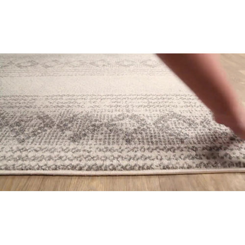 Union Rustic Matthew Distressed Global Inspired Gray Area Rug & Reviews